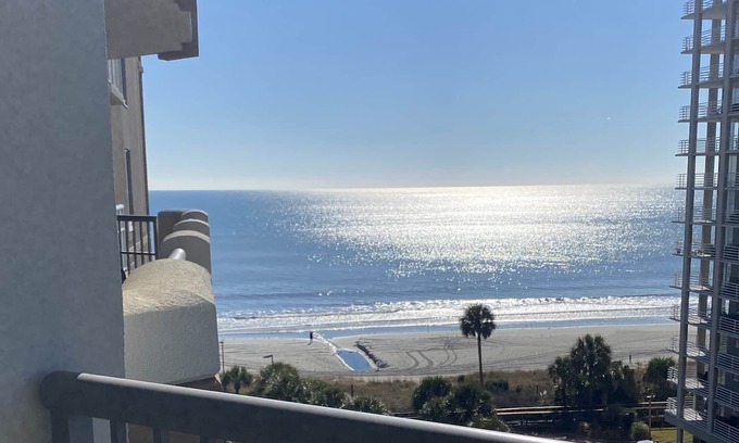 Arcadian Shores Apartamento | Relax in LUXURY, OceanView Studio @606H Royale Palms-Kingston PL Resort