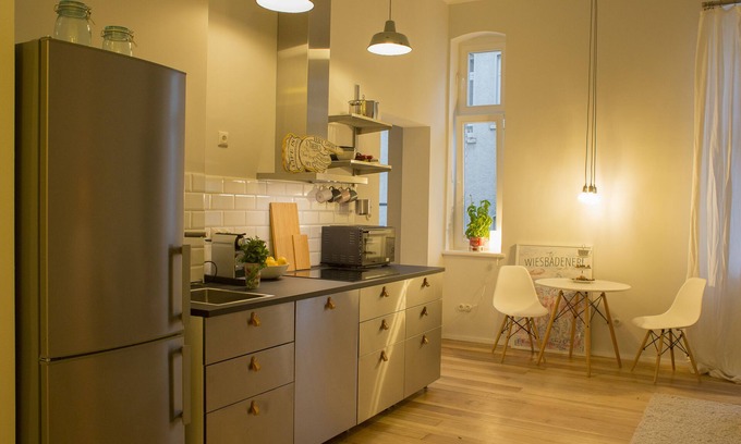 Wiesbaden Apartamento | Relájate en el antiguo edificio, en el corazón de la ciudad.