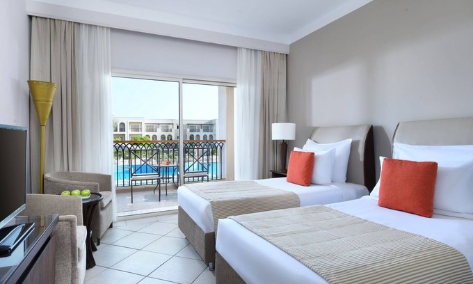 Sharm El Sheikh Hotel | Relaxing Sun, Spa & Waterslide Escape w/Private Beach, Pools & Wellness Options