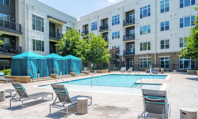 Durham Apartamento | Upscale 1BR w/Gym and Parking