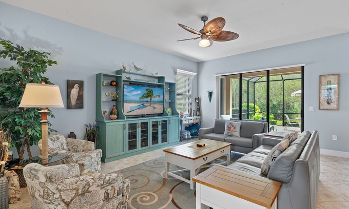 Arborwood Casa | Relaxing 2BR+Den Getaway With Preserve Views, Resort Perks, and Near RSW+Beaches