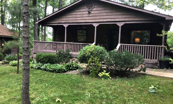Vulcan Cabina | Relaxing 3B Log Home-15 min walk to the Black River!