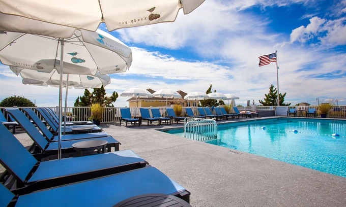 Cape May Hotel | Relaxing Coastal Stay | Beachfront Bliss, Pool & Spacious 2BR w/ Full Kitchen