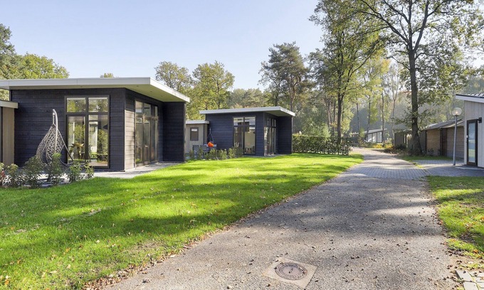 Markelo Chalet De Esquí | Chalet de bienestar con televisión, al lado de Bos
