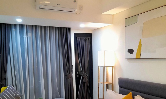 Batam Apartamento | Relaxing place with sea view at Pollux Habibie A2 2502
