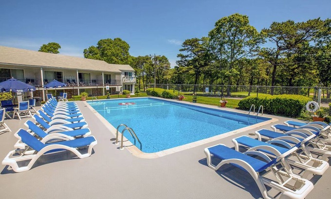 South Yarmouth Casa | Relaxing Room w/ Balcony/Private Patio | Outdoor Pool | Pets Allowed