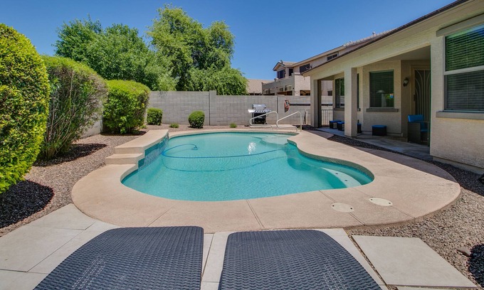 Rovey Farm Estates Casa | Remodeled 4 Bdrm w/ Pool near WestGate Entertainment District!