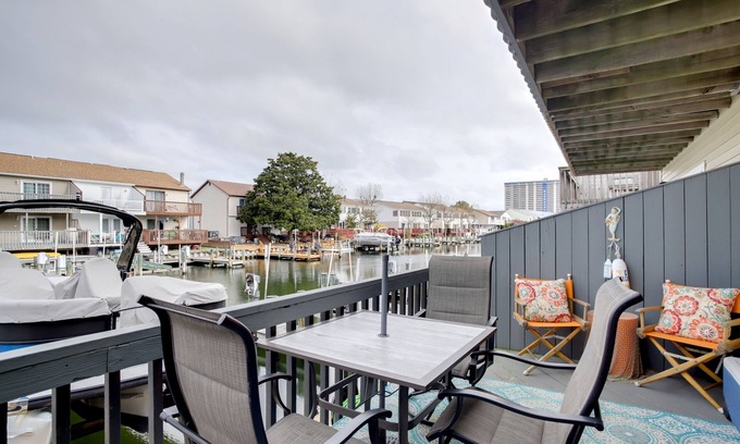 North Ocean City Casa | Remodeled Ocean City Getaway w/ Harbor Views!