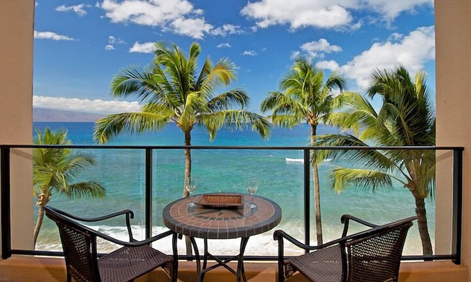 Honokowai Apartamento | Estudio frente al mar remodelado con una vista increíble