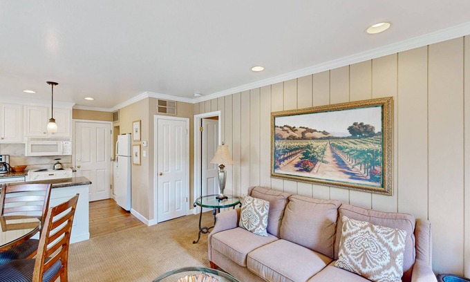Napa Condominio | Remodeled Silverado Home w/ Fireplace - Romantic Napa Valley Retreat
