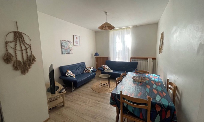 Lamalou-les-Bains Apartamento | RENOIR F3 ground floor apartment 200 metres from the spa