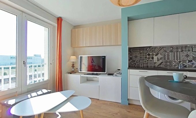 Saint-Gilles-Croix-de-Vie Apartamento | Apartamento renovado, 4 personas, cerca de la playa y comercios, Saint-Gilles-Croix-de-Vie