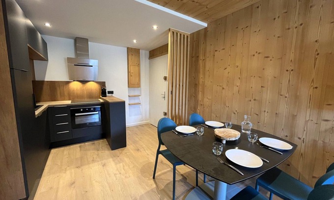 Les Gets Apartamento | Apartamento renovado 3* con balcón y Wifi, cerca de pistas, ideal para familias