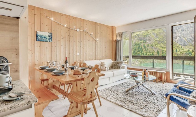 Tignes le Lac Apartamento | Apartamento Tignes, 2 dormitorios, 8 personas