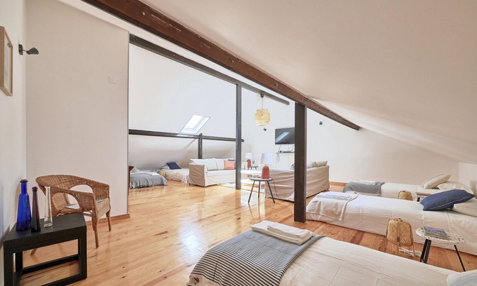 Lisbon Old Town Apartamento | Renovated and Spacious Duplex Apartment With Patio, By TimeCooler