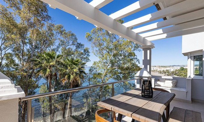 New Golden Mile Apartamento | Renovated apartment Amaryllis - with balcony and sea view
