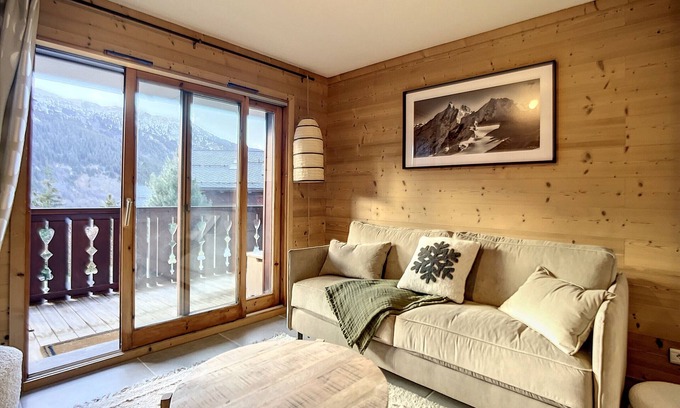 Meribel Village Apartamento | Apto renovado cerca de pistas y comercios, 2 hab., parking, WiFi