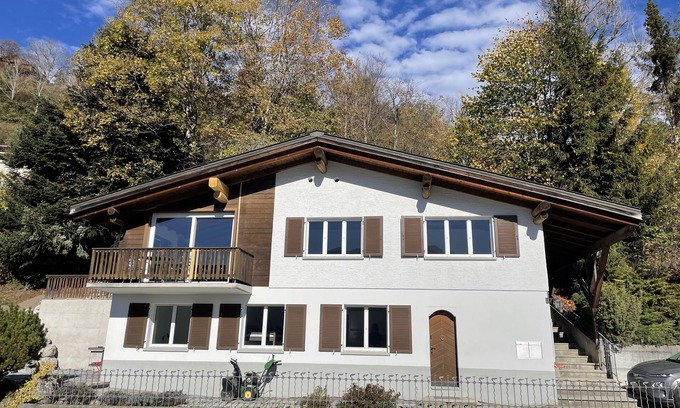 Laax Casa | Chalet con impresionantes vistas, capacidad para 6 personas, con sauna!
