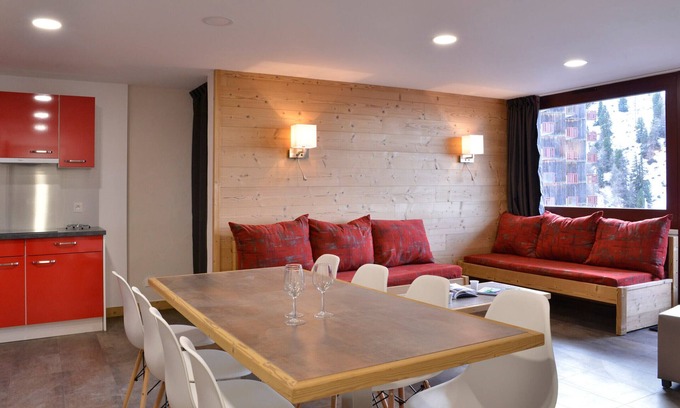 Macot-la-Plagne Apartamento | Apartamento Plagne Bellecôte, 2 dormitorios, 8 personas