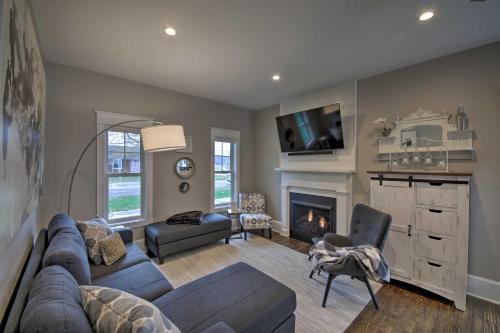 Vevay Casa | Renovated Craftsman House with Patio and Fire Pit!