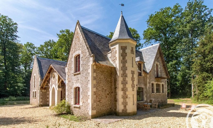 Le Vieil-Bauge Cabaña | Casa antigua renovada con jardín, se admiten mascotas, parking - cerca de Baugé