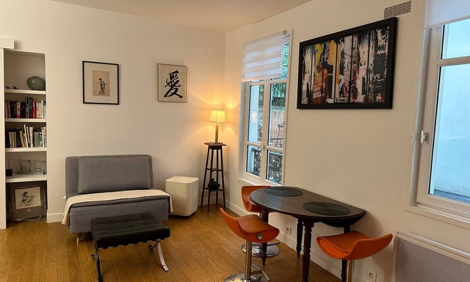 Montmartre Apartamento | Renovated terrace apartment in Montmartre