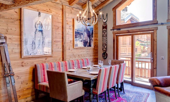 Le Praz Chalet De Esquí | Casa de pueblo renovada en el corazón de Le Praz, a 150m de las pistas