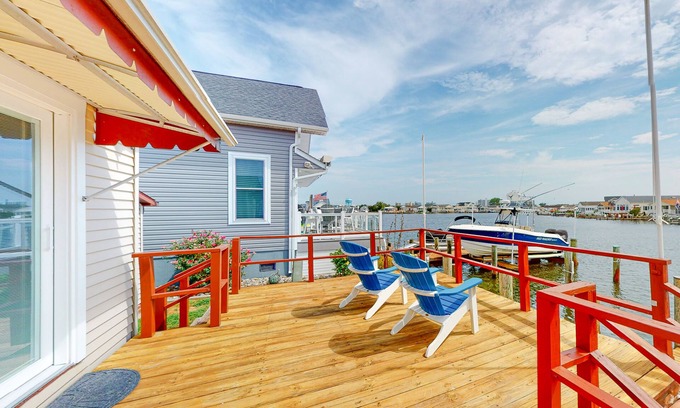 Montego Bay Casa | Renovated waterfront home with dock, bay access, & shared pool/tennis