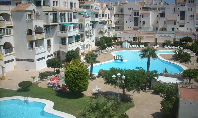 Roquetas de Mar Apartamento | EL APARTAMENTO IDEAL PARA SUS VACACIONES, 50 M PLAYA,2 PISCINAS.