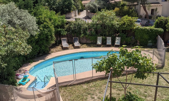 Ventabren Casa | Rent house in Provence - ideal for 2-family vacations
