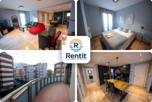 Jaen Apartamento | RentitSpain Ático Moderno y Céntrico con balcón curvo en Jaén