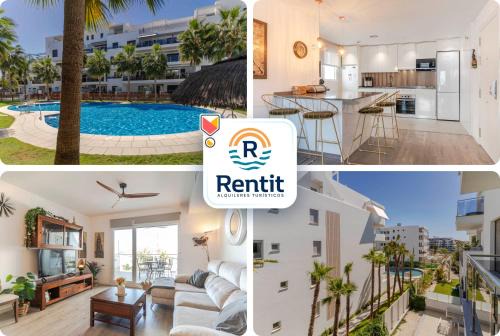 Motril Apartamento | RentitSpain Aguacate Beach 2 Playa, descanso y piscina