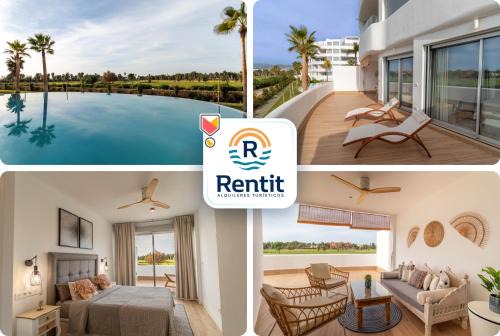 Motril Apartamento | RentitSpain Apartamento Serena Terraza con vista a Golf