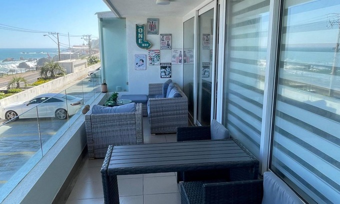 Renaca Apartamento | Resetéate frente al mar, disfruta de paz y tranquilidad con la energía del mar