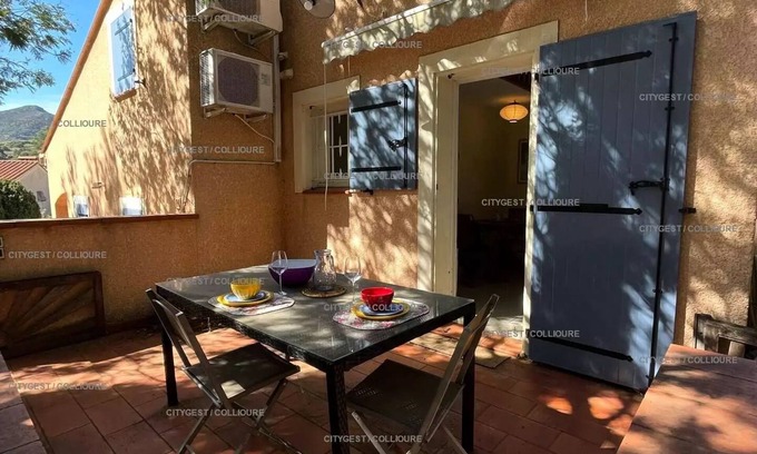 Collioure Villa | Residence 2duf11-collioure - 2DUF11 - Air-conditioned Collioure Upper House