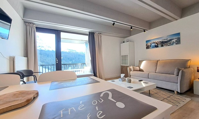 Flaine Apartamento | Residence Aldébaran - maeva Home - 2 Room Apartment 6 People - Prestige