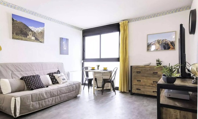 Pla d'Adet Apartamento | Residence Armazan G - Superb Studio Ski slopes feet