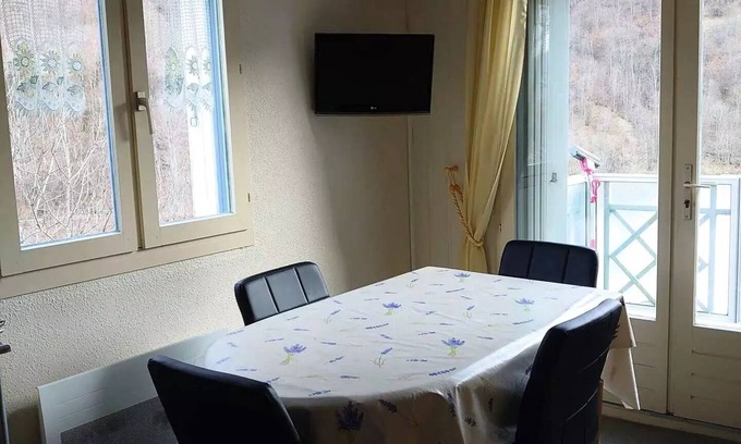 Bareges Apartamento | Residence Balcons De Bareges - Apartment with balcony and parking