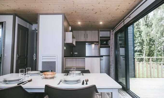 Rochefort-en-Terre Casa | Terres de France - Domaine du Moulin Neuf - Cabaña de 3 habitaciones 4 personas