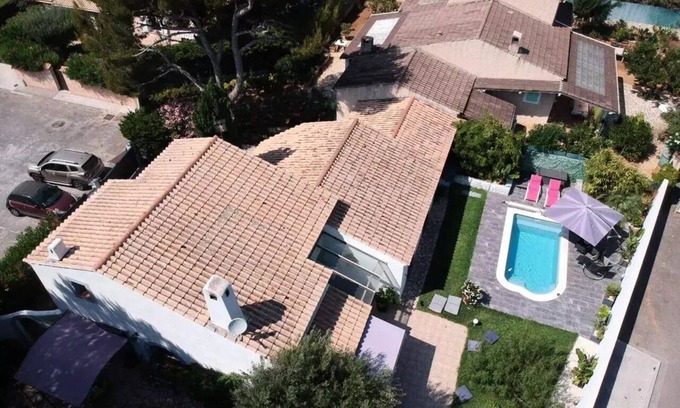 Six-Fours-les-Plages Apartamento | Residence Pins Parasol - Beautiful detached house with private pool and close to the sea