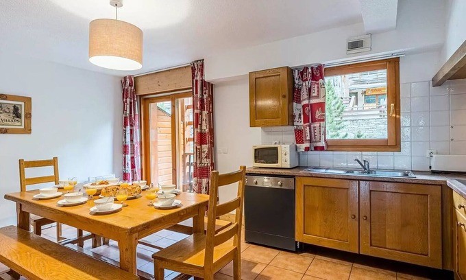 Vaujany Apartamento | Residence La Cascade - 3 Rooms or 2 Rooms + 2 Cabins 6/8 People