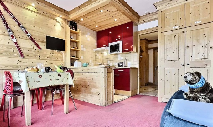 Tignes le Lac Apartamento | Résidence Le Bec Rouge - Estudio para 4 personas
