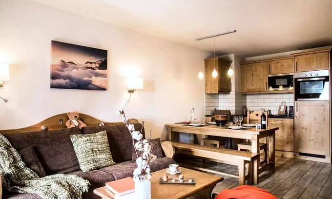 La Clusaz Apartamento | Residence Les Grandes Alpes**** - 2 Rooms 2/4 People - B22