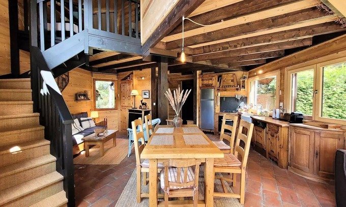 Les Gets Chalet De Esquí | Residence Les Prés D'hastings - Charming chalet 6 people