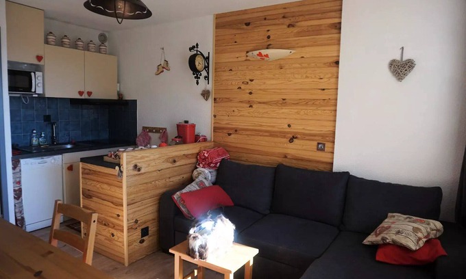 Orcieres-Merlette Apartamento | Residence Plein Soleil Ii - Studio for 4 People