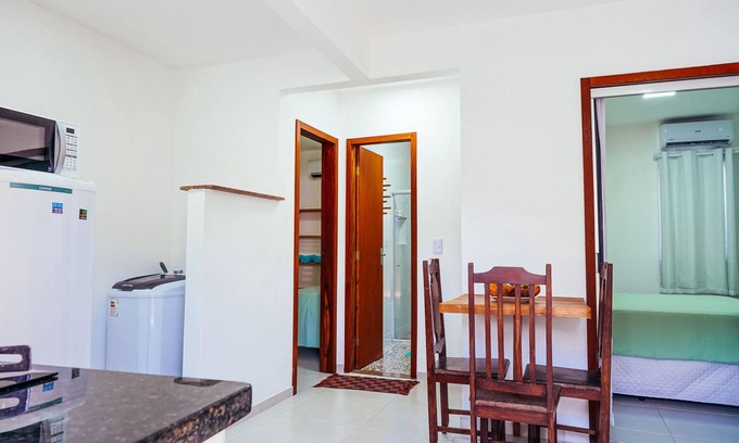 Itacare Apartamento | Residencial Flats Angelim I - Térreo - 2 Quartos C/ar
