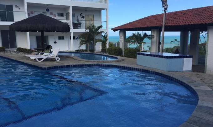 Conde Apartamento | Residencial Granito e Jasmim Flat Cobertura em Jacumã Frente ao Mar