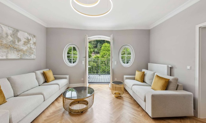 Bad Schandau Apartamento | Residenz Hugo - Penthouse Apartment