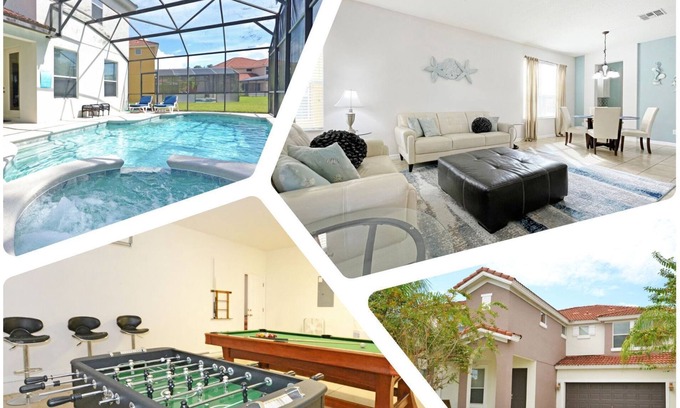 Bellavida Casa | Resort Home 6 bed - private pool, hot tub and games room