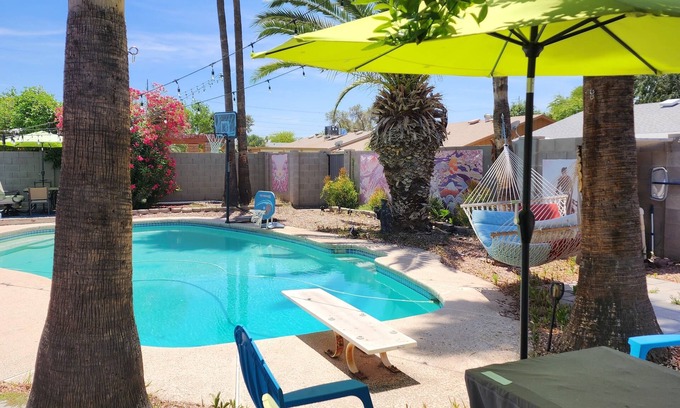 Tempe Casa | Resort like upscale Boho design rental.
